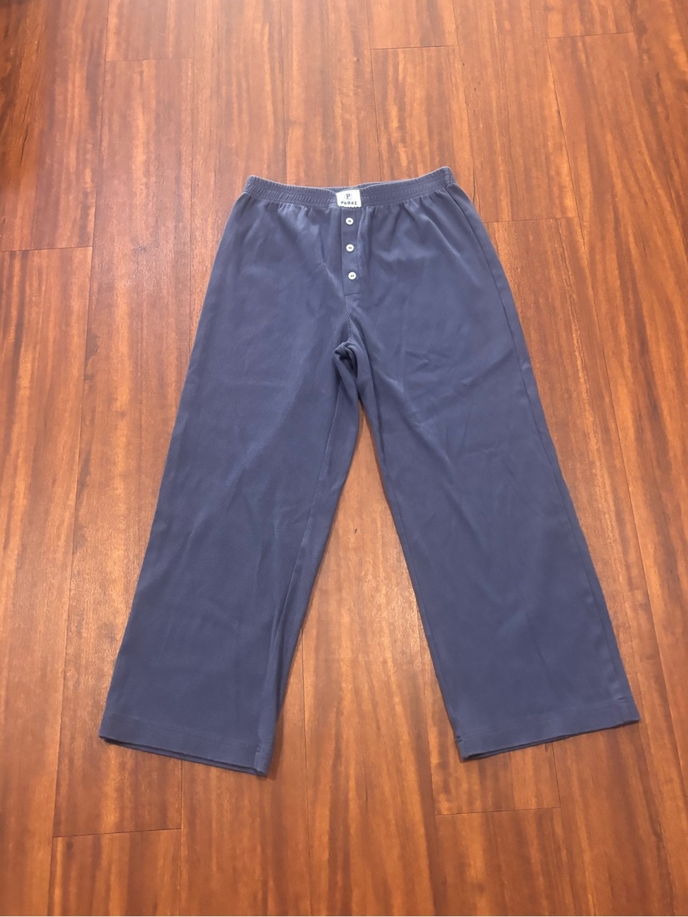Parke Ribbed Cotton Boxer Pants